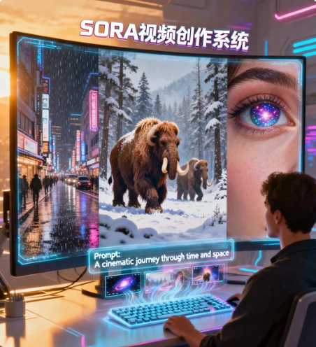 sora视频创作系统